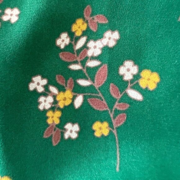 NWT! 19 Cooper Green Yellow Floral Ruffle Strap Tank Top XS - Picture 8 of 9